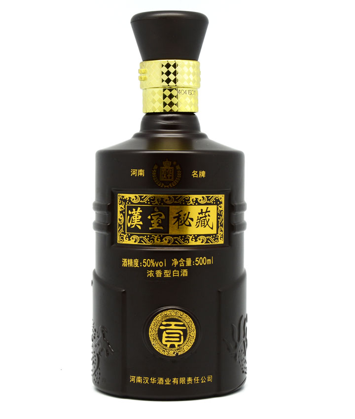 河南南阳新野 特产 汉华 汉室秘藏 白酒 浓香型 500ml